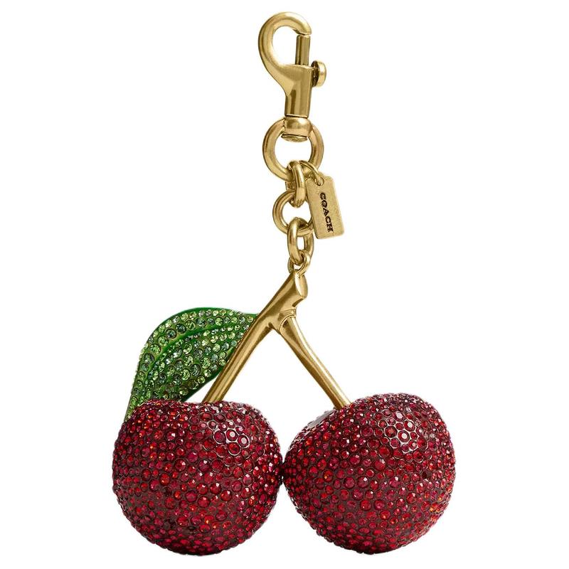 COACH 10 Crystal Cherry Pendant Resin Bag Peripheral Large Size Women s Red red червоний
COACH 10 Crystal Cherry Pendant Resin Bag Peripheral Large Size Women s Red red червоний