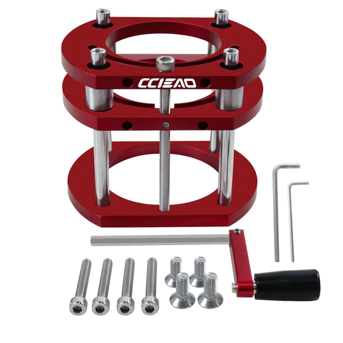 Router Table Lifting Base, Router Lift for 65mm Diameter Motor, 4 Jaw Lifting Jack Platform Clamping Router Table Lifting System 1pc червоний
Router Table Lifting Base, Router Lift for 65mm Diameter Motor, 4 Jaw Lifting Jack Platform Clamping Router Table Lifting System 1pc червоний