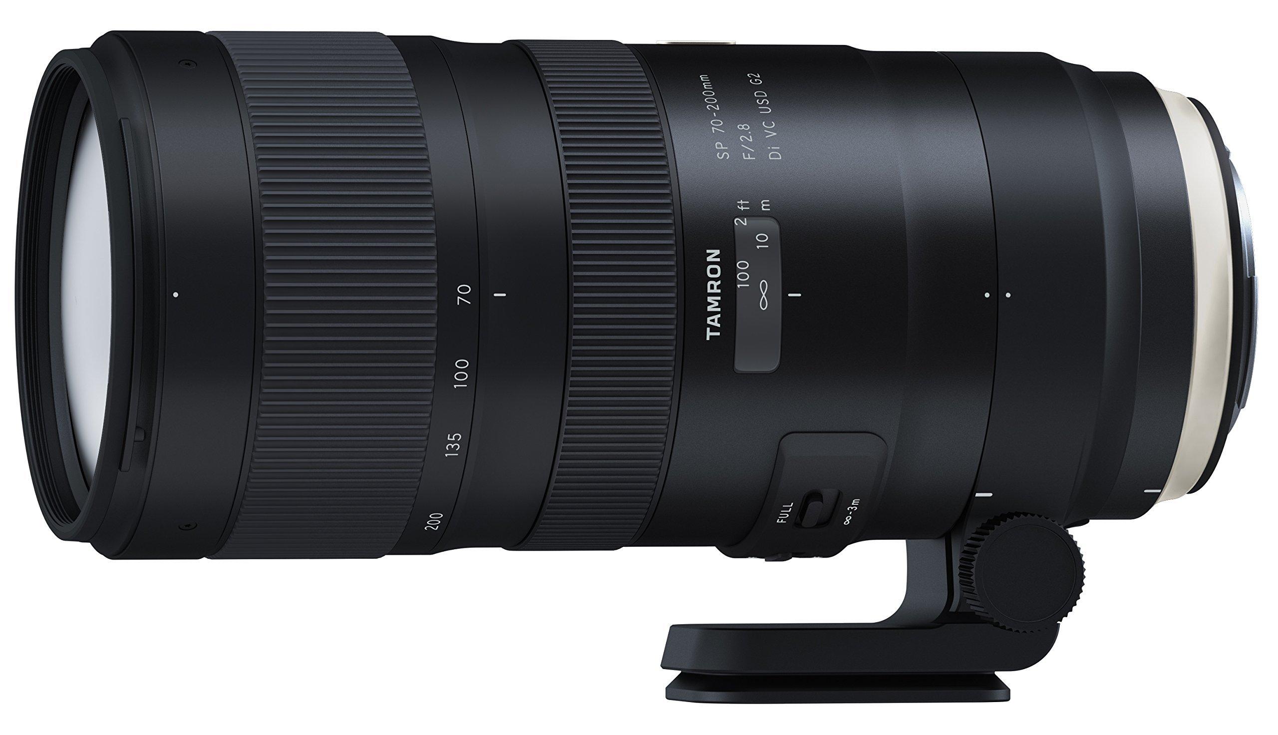 TAMRON Large Aperture Telephoto Zoom Lens SP Di VC USD G2 for Canon Full Size Compatible A025E 70-200mm F2.8
TAMRON Large Aperture Telephoto Zoom Lens SP Di VC USD G2 for Canon Full Size Compatible A025E 70-200mm F2.8