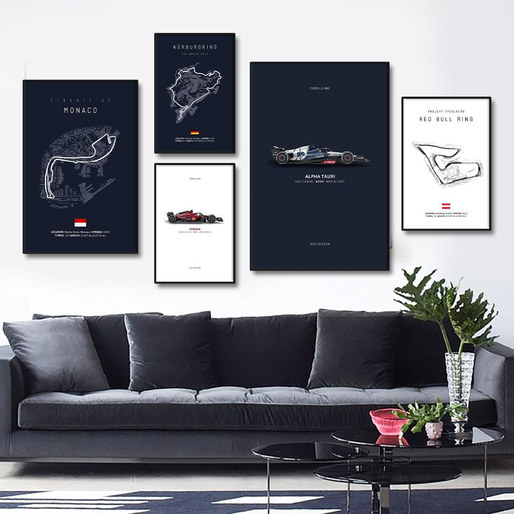 Nordic Aesthetic F1 Race Car Poster Print Illustration Picture Formula One Track Circuit Canvas Painting Настенное искусство для домашнего декора
Nordic Aesthetic F1 Race Car Poster Print Illustration Picture Formula One Track Circuit Canvas Painting Настенное искусство для домашнего декора