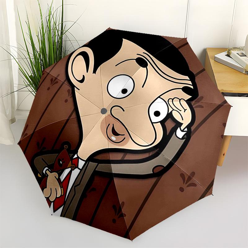 Mr.Bean Themed Travel Umbrella-8 Ribs Automatic Opening and Closing, Portable Folding Design, Compact and Stylish Umbrella Suitable for Outd
Mr.Bean Themed Travel Umbrella-8 Ribs Automatic Opening and Closing, Portable Folding Design, Compact and Stylish Umbrella Suitable for Outd