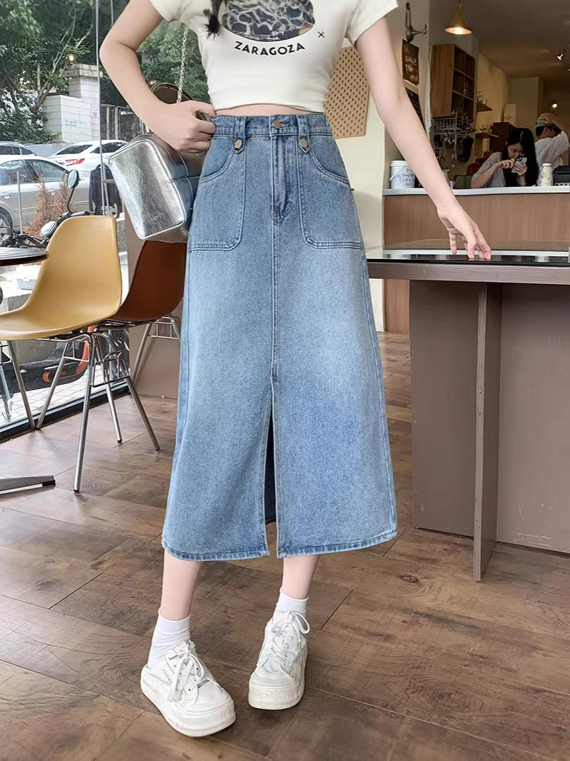 2026 Summer Plus Size High Waist A-line Denim Skirt for Pear-Shaped Body Medium синий
2026 Summer Plus Size High Waist A-line Denim Skirt for Pear-Shaped Body Medium синий