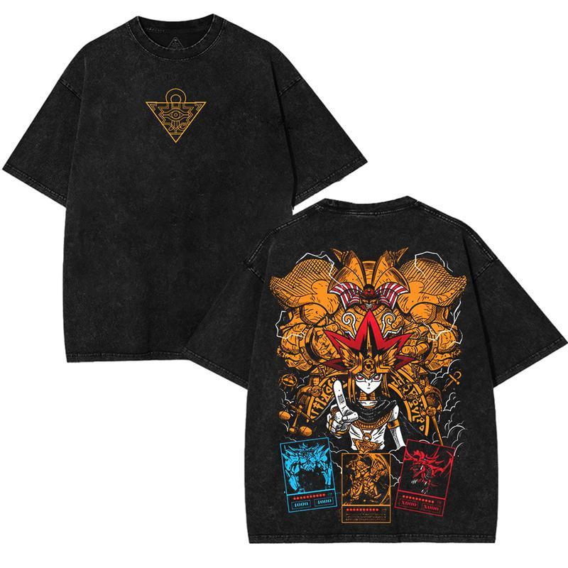 Anime Yu Gi Oh Dark Yuugi Egyptian God Unisex Women Short Sleeve Tshirts Washed Cotton Tee Retro Oversized Tshirt Harajuku T Shirt S
Anime Yu Gi Oh Dark Yuugi Egyptian God Unisex Women Short Sleeve Tshirts Washed Cotton Tee Retro Oversized Tshirt Harajuku T Shirt S