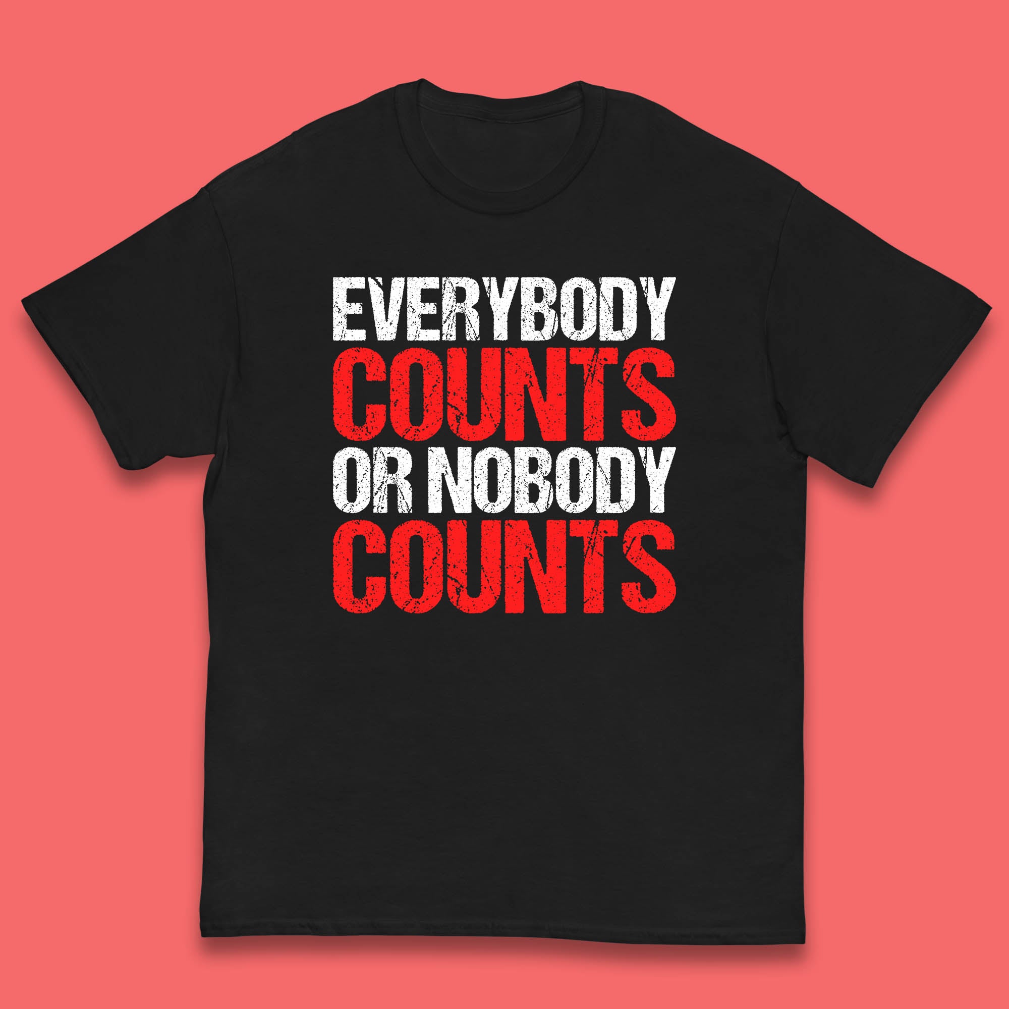 Everybody Counts Or Nobody Counts Harry Bosch Tv Series Kids T Shirt 160
Everybody Counts Or Nobody Counts Harry Bosch Tv Series Kids T Shirt 160