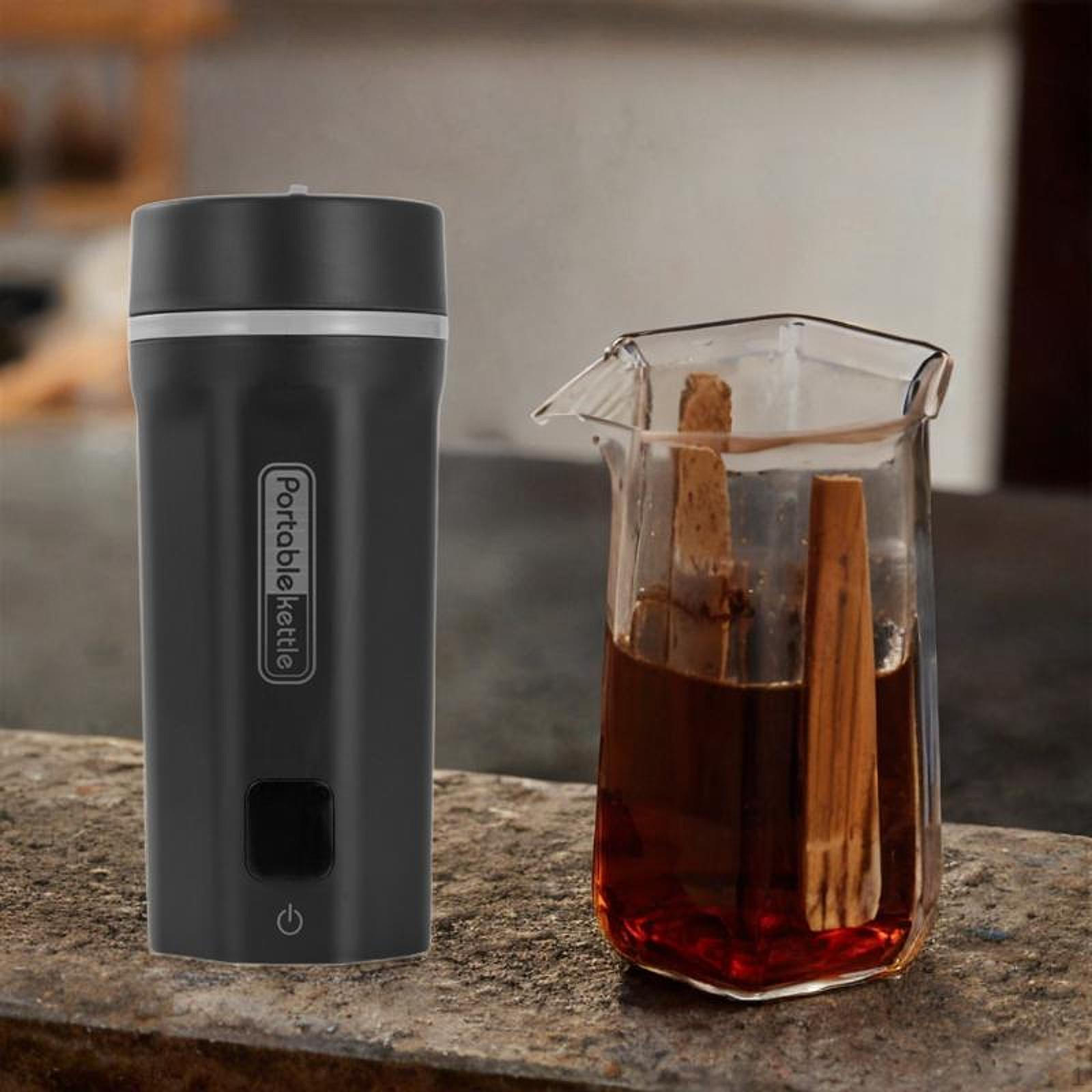 Портативный электрический нагревательный чайник, небольшой водонагреватель с 6 регулируемыми температурами, быстрое кипячение, мини чёрный
Портативный электрический нагревательный чайник, небольшой водонагреватель с 6 регулируемыми температурами, быстрое кипячение, мини чёрный