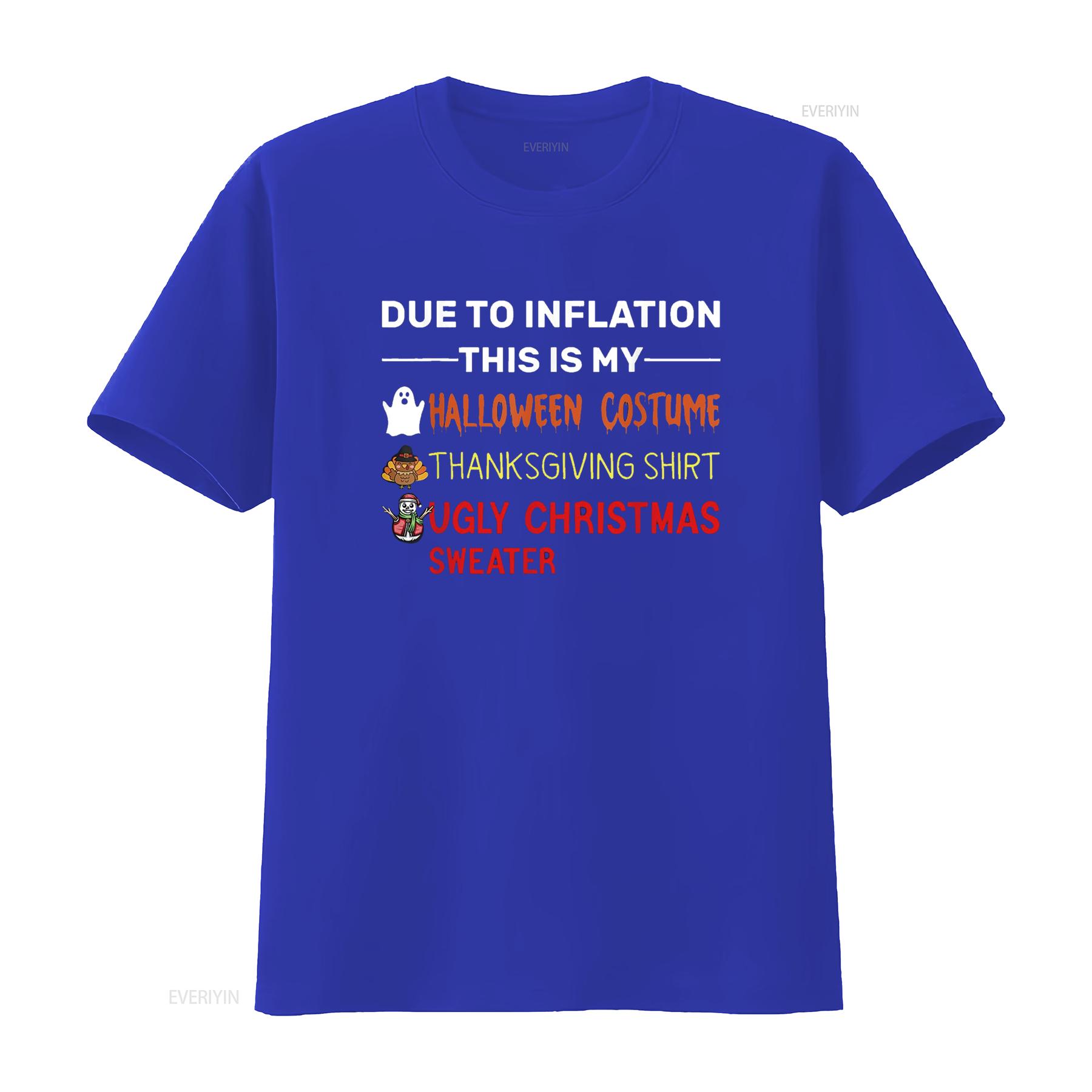 Due to Inflation This is My Halloween Thanksgiving Christmas T Shirt vintage Washed homme fashion graphic Breathable Casual S
Due to Inflation This is My Halloween Thanksgiving Christmas T Shirt vintage Washed homme fashion graphic Breathable Casual S