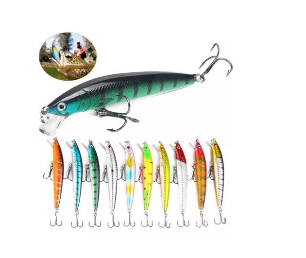 10pcs Bionic Micro Bait Lua Lure Fish Fishing Gear Noise Minnow Fake Bait 9.5CM-8.5G-6
10pcs Bionic Micro Bait Lua Lure Fish Fishing Gear Noise Minnow Fake Bait 9.5CM-8.5G-6