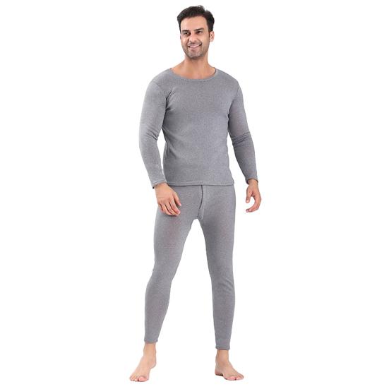 2 Pcs/Set Unisex Winter Warm Underwear Set Round Neck Slim Fit Long Sleeve Solid Color Thick Fleece Lined Soft Elastic Sport Base Layer Pajama 4XL світло-сірого кольору
2 Pcs/Set Unisex Winter Warm Underwear Set Round Neck Slim Fit Long Sleeve Solid Color Thick Fleece Lined Soft Elastic Sport Base Layer Pajama 4XL світло-сірого кольору