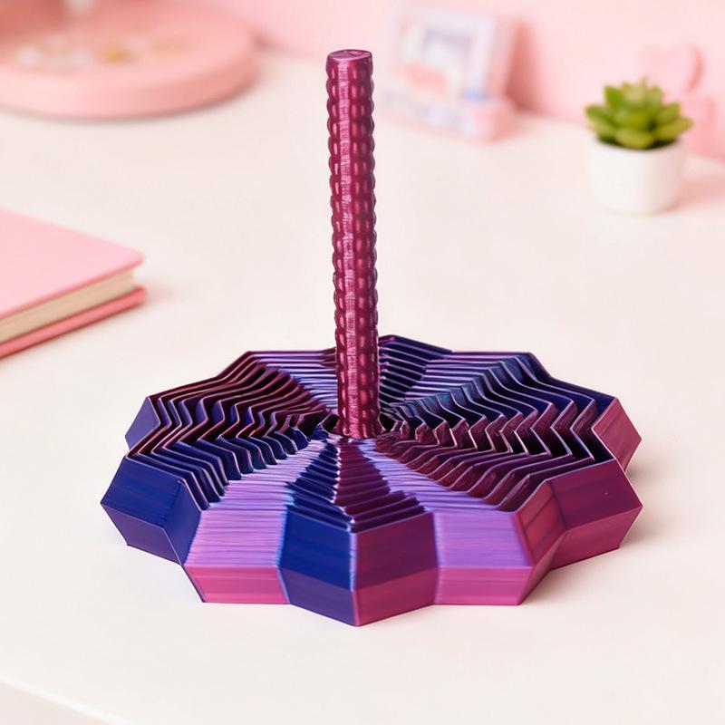 3D Sensory Stress Relief Star Toy with Handle - Ten-Sided Fingertip Radish Tower Small
3D Sensory Stress Relief Star Toy with Handle - Ten-Sided Fingertip Radish Tower Small