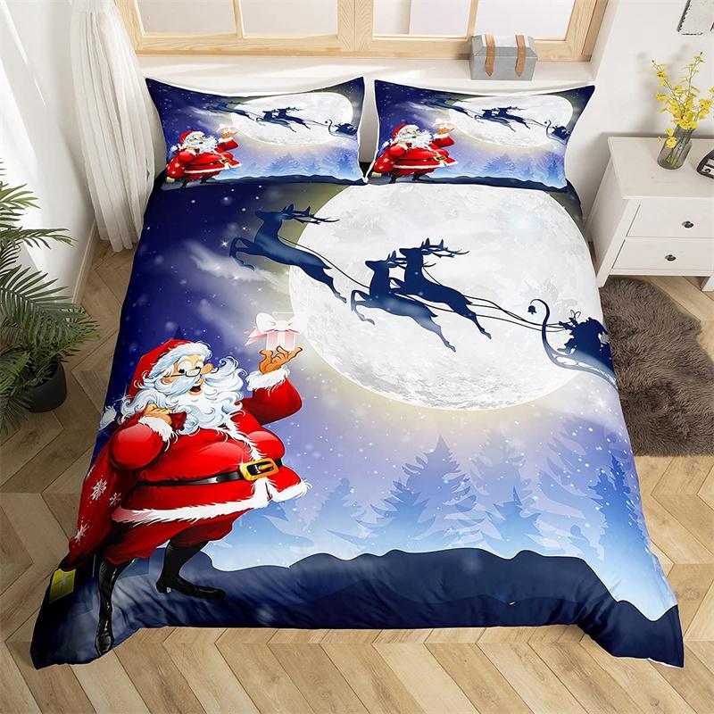 Christmas Duvet Cover Single Queen Santa Claus Bedding Set Microfiber Mermaid Tail Comforter Cover Christmas Gnome Quilt Cover 135x200cm
Christmas Duvet Cover Single Queen Santa Claus Bedding Set Microfiber Mermaid Tail Comforter Cover Christmas Gnome Quilt Cover 135x200cm