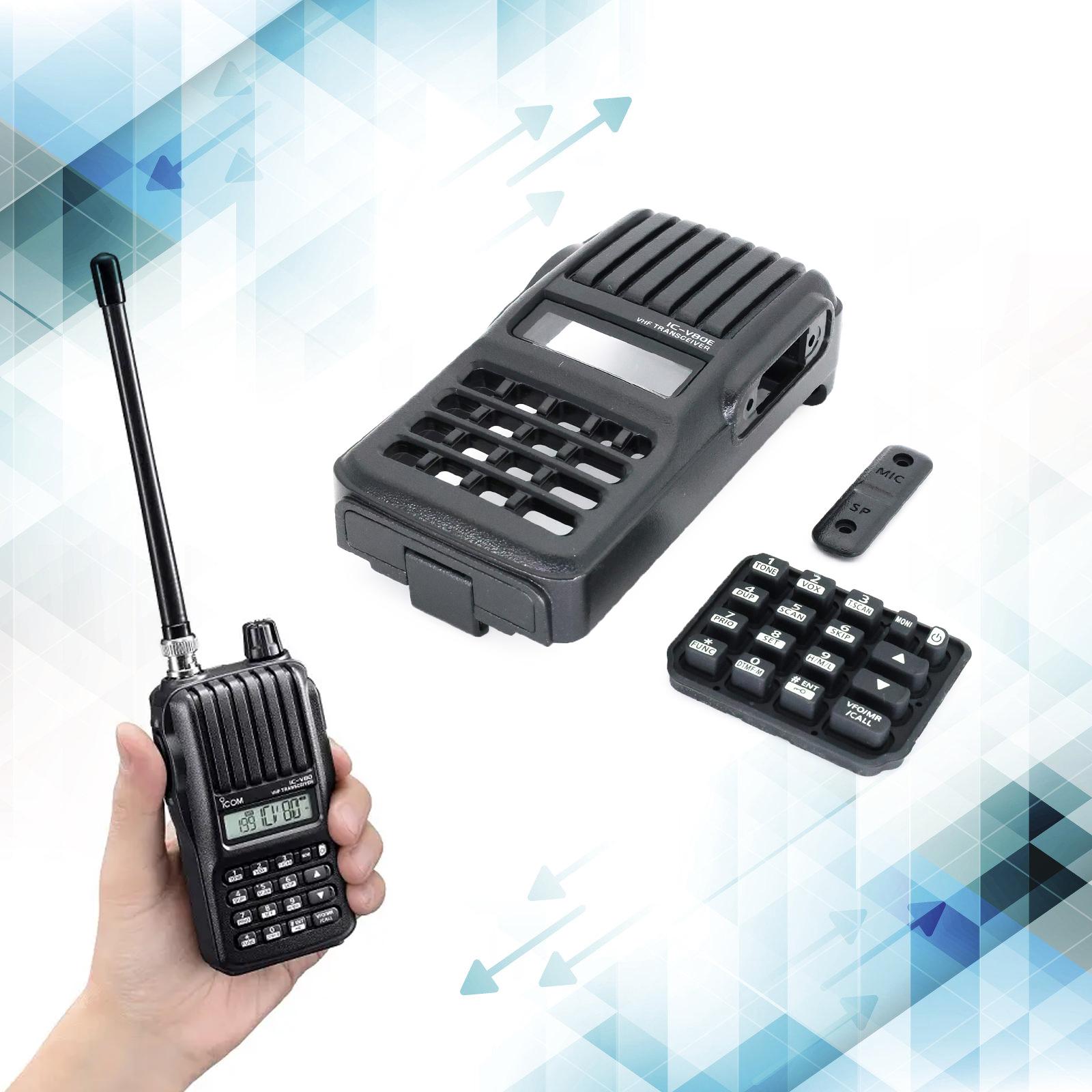 1 комплект двухсторонних раций, корпус для чехла для рации Icom IC-V80, сменные аксессуары для ремонта
1 комплект двухсторонних раций, корпус для чехла для рации Icom IC-V80, сменные аксессуары для ремонта