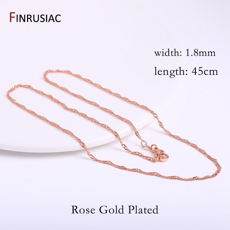 18K Gold Plated Brass Metal 45cm Twist Chains Necklace For Jewelry Making 1.8mm Chains For Jewelry Making 1 piece
18K Gold Plated Brass Metal 45cm Twist Chains Necklace For Jewelry Making 1.8mm Chains For Jewelry Making 1 piece