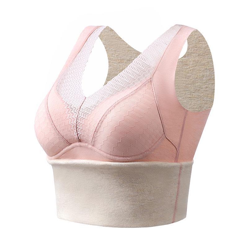 Элегантный бархатный кружевной женский теплый жилет с V-образным вырезом, фиксированными чашками и основой из шелкового кашемира L розовый
Элегантный бархатный кружевной женский теплый жилет с V-образным вырезом, фиксированными чашками и основой из шелкового кашемира L розовый