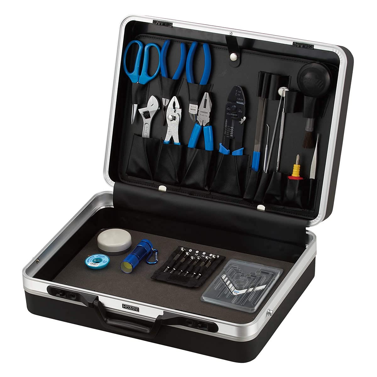 HOZAN Tool Set 49 Carefully Selected Frequently Used For Maintenance Set, Contents Items, Tools, On-Site S-76 
HOZAN Tool Set 49 Carefully Selected Frequently Used For Maintenance Set, Contents Items, Tools, On-Site S-76