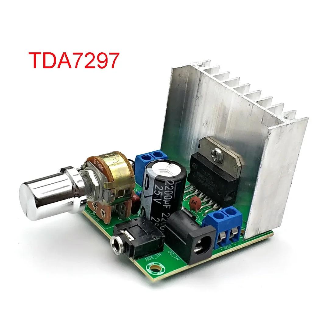 TDA7297 Audio Amplifier Board Module Dual-Channel Parts For DIY Kit Dual-Channel 15W+15W Digital Amplifier TDA7297
TDA7297 Audio Amplifier Board Module Dual-Channel Parts For DIY Kit Dual-Channel 15W+15W Digital Amplifier TDA7297