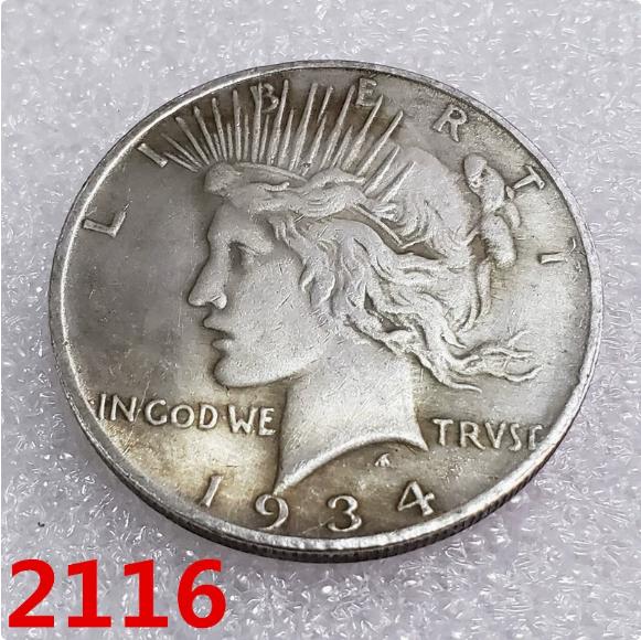 Antique Style Silver Plated Brass Coin Replica 1934 Vintage Design Collectible Metal Souvenir with Detailed Relief and Aged Finish One Size
Antique Style Silver Plated Brass Coin Replica 1934 Vintage Design Collectible Metal Souvenir with Detailed Relief and Aged Finish One Size