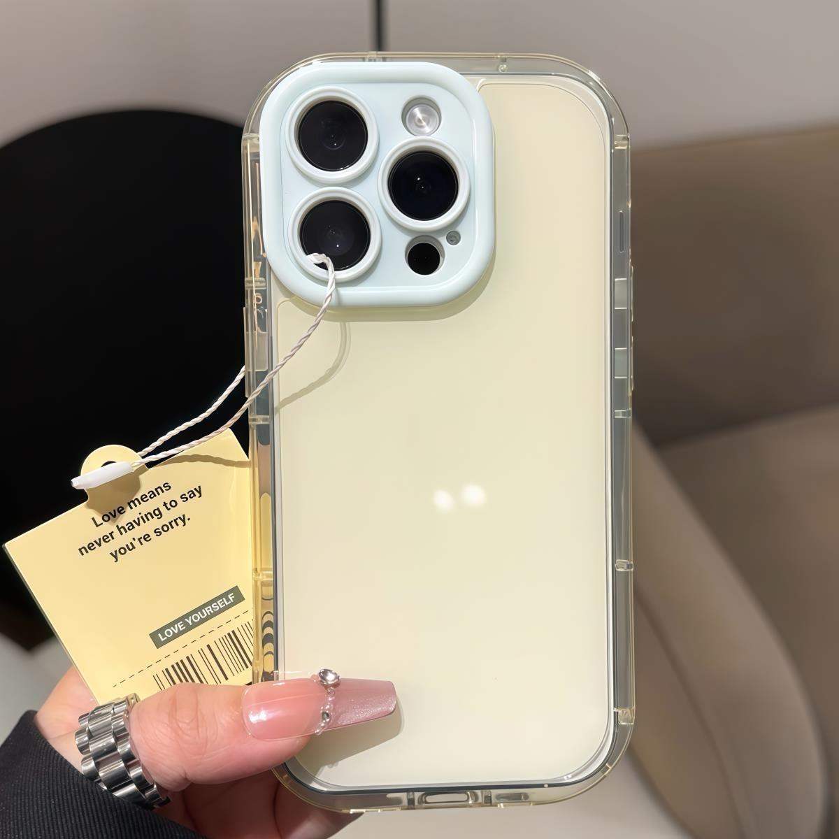 Роскошный Чехол для Телефона Конфетного Цвета Для iPhone 12 13 14 15 16 Pro Max Бампер Ударопрочный Задний Чехол For iPhone 16 Pro Max белый
Роскошный Чехол для Телефона Конфетного Цвета Для iPhone 12 13 14 15 16 Pro Max Бампер Ударопрочный Задний Чехол For iPhone 16 Pro Max белый