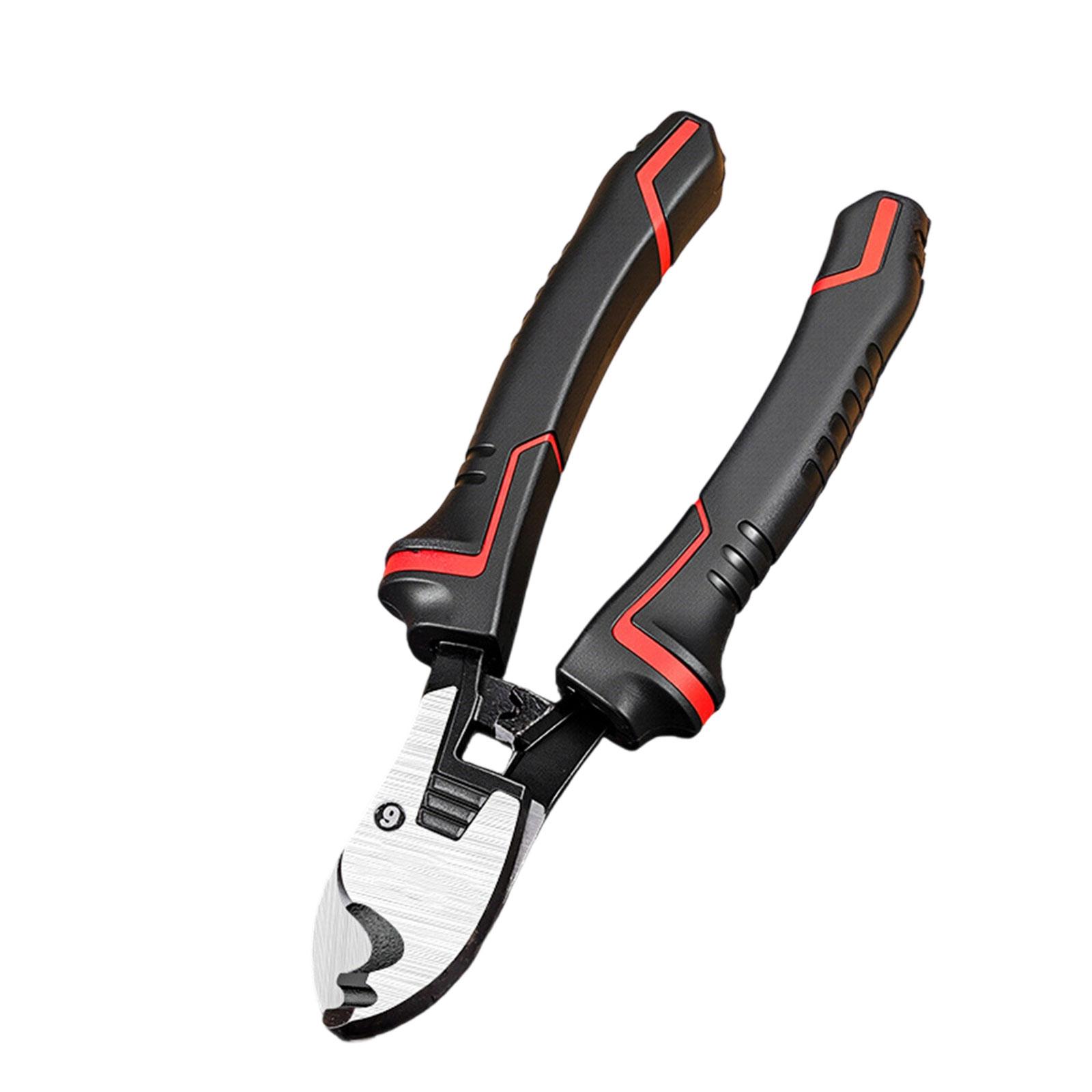 Noiseless High Performances Alloy Steel Wire Shear For Cutting Stripping Thick Materials Professional Electrician Tool
Noiseless High Performances Alloy Steel Wire Shear For Cutting Stripping Thick Materials Professional Electrician Tool