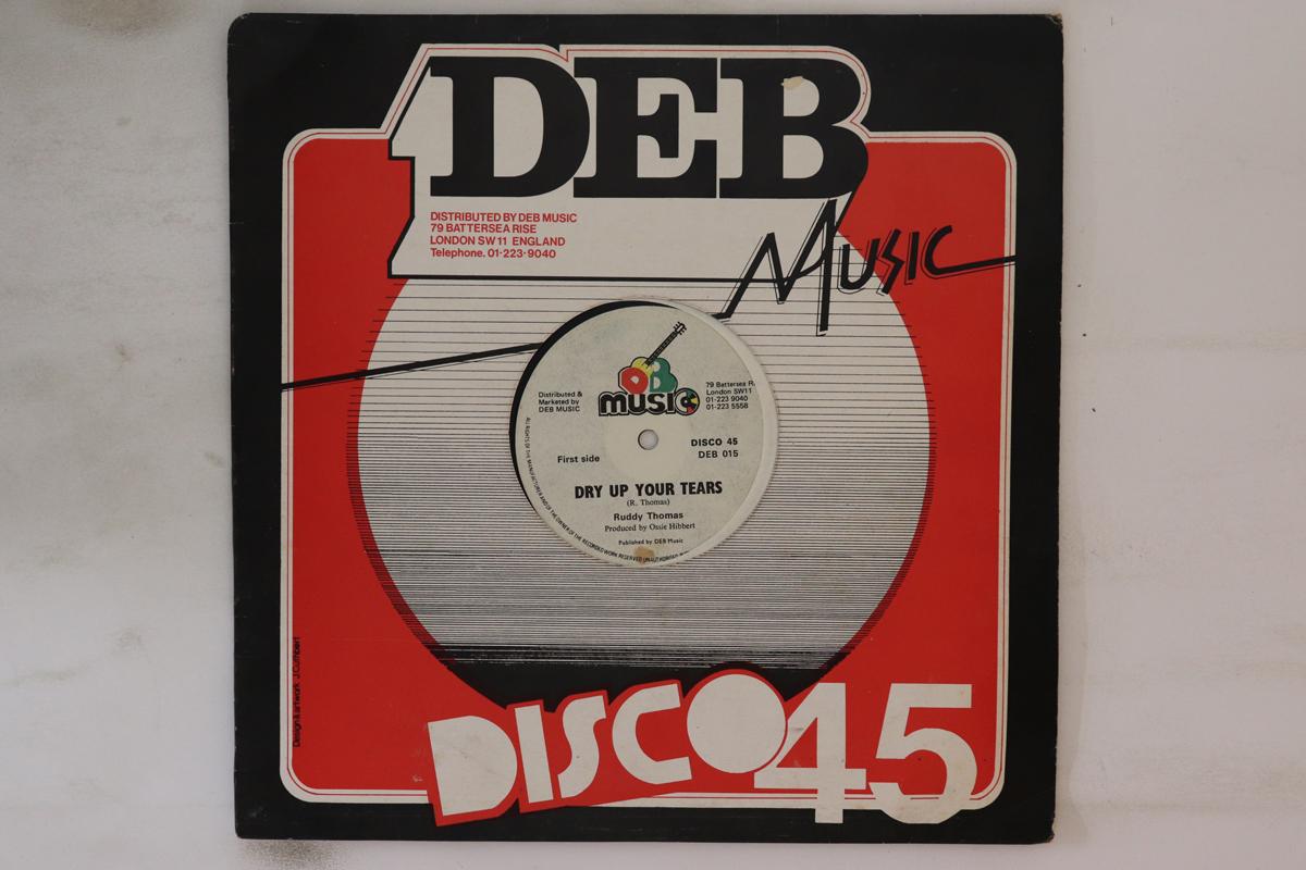 12inch Record RUDDY THOMAS / LITTLE ROY - Dry Up Your Tears / Rat Trap DEB015 D.E.B. Music UK Reggae, Ska & Dub Used
12inch Record RUDDY THOMAS / LITTLE ROY - Dry Up Your Tears / Rat Trap DEB015 D.E.B. Music UK Reggae, Ska & Dub Used