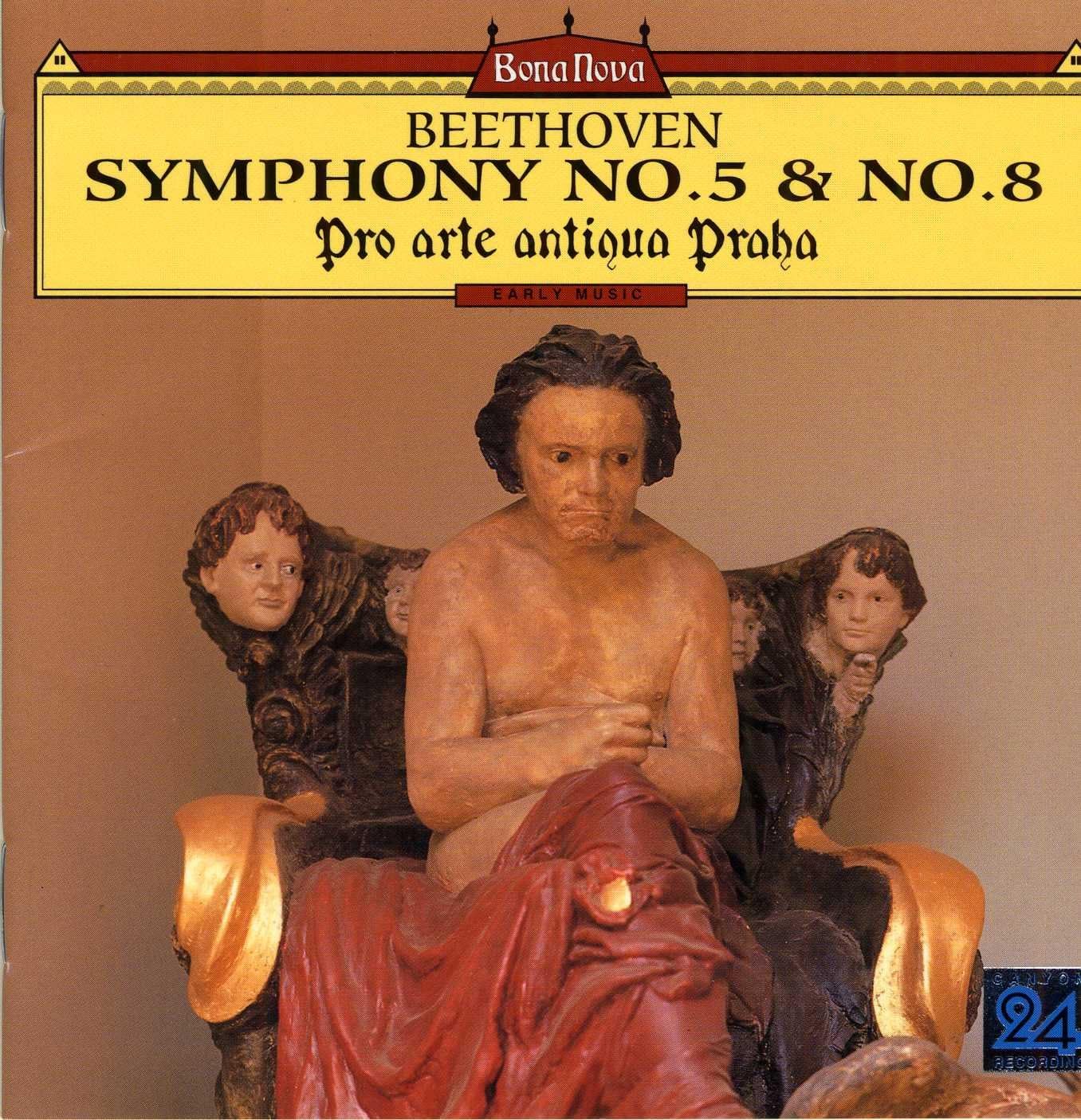 CD PRO ARTE ANTIQUA PRAGUE, BEETHOVEN; - Beethoven: Symphony No. 5 Fate PCCL00321 Japan ObiClassical Used
CD PRO ARTE ANTIQUA PRAGUE, BEETHOVEN; - Beethoven: Symphony No. 5 Fate PCCL00321 Japan ObiClassical Used