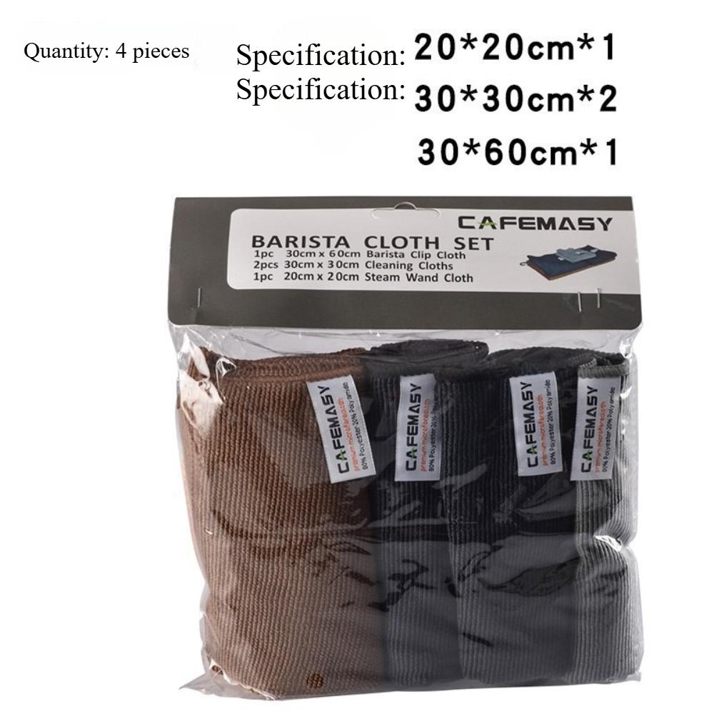 Barista Towel - Absorbent Cleaning Cloth for Coffee Shop Bar, Utensil Wiping & Barista Competition Square Towel KFS-019 коричневий
Barista Towel - Absorbent Cleaning Cloth for Coffee Shop Bar, Utensil Wiping & Barista Competition Square Towel KFS-019 коричневий