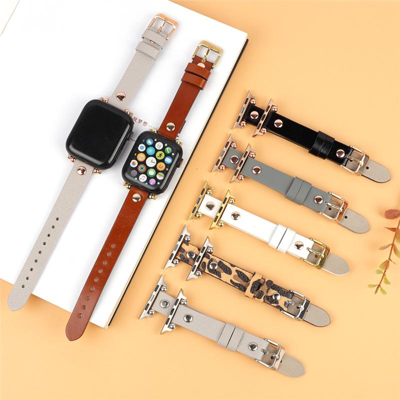 Женский ремешок из натуральной кожи для Apple Watch 38/40/42/44 мм - Многоцветный Leopard with Gold Buckle 38/40mm
Женский ремешок из натуральной кожи для Apple Watch 38/40/42/44 мм - Многоцветный Leopard with Gold Buckle 38/40mm