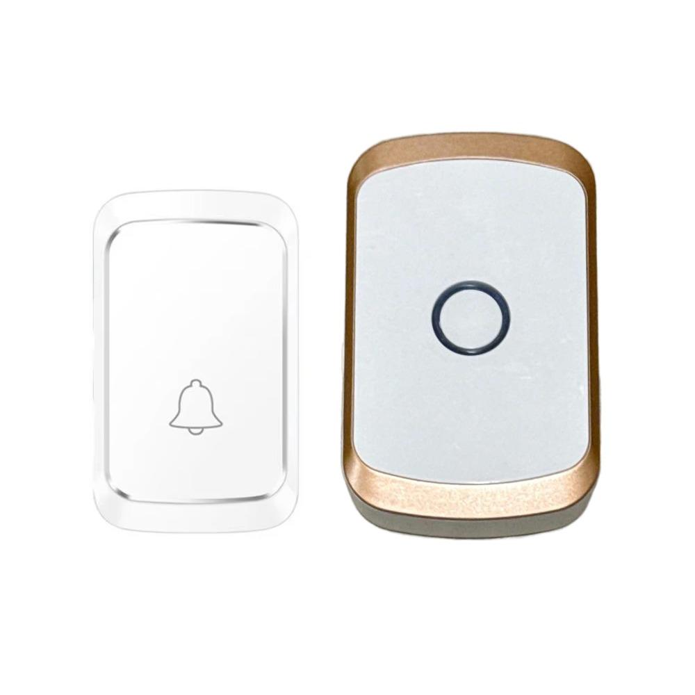 Waterproof Smart Doorbell 60 Chimes Welcome Doorbell Adjustable Volume Wireless Doorbell Apartment золотий
Waterproof Smart Doorbell 60 Chimes Welcome Doorbell Adjustable Volume Wireless Doorbell Apartment золотий