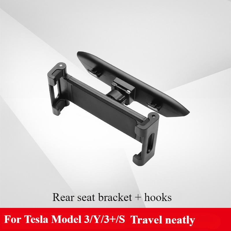 Для Tesla Model 3/Y/S Тримач для телефону на заднє сидіння з 2 гачками Поворотна на 360° підставка Model3+ Highland Кронштейн-вішалка на підголівник для пасажирів заднього сидіння
Для Tesla Model 3/Y/S Тримач для телефону на заднє сидіння з 2 гачками Поворотна на 360° підставка Model3+ Highland Кронштейн-вішалка на підголівник для пасажирів заднього сидіння