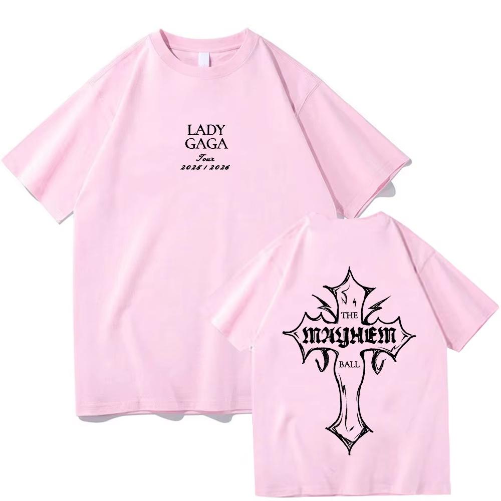 Lady Gaga MAYHEM Cross Cutoff Tshirt Trendy Graphic T Shirts Man pure Cotton High Quality Clothing Outdoor High Street Top 4XL
Lady Gaga MAYHEM Cross Cutoff Tshirt Trendy Graphic T Shirts Man pure Cotton High Quality Clothing Outdoor High Street Top 4XL
