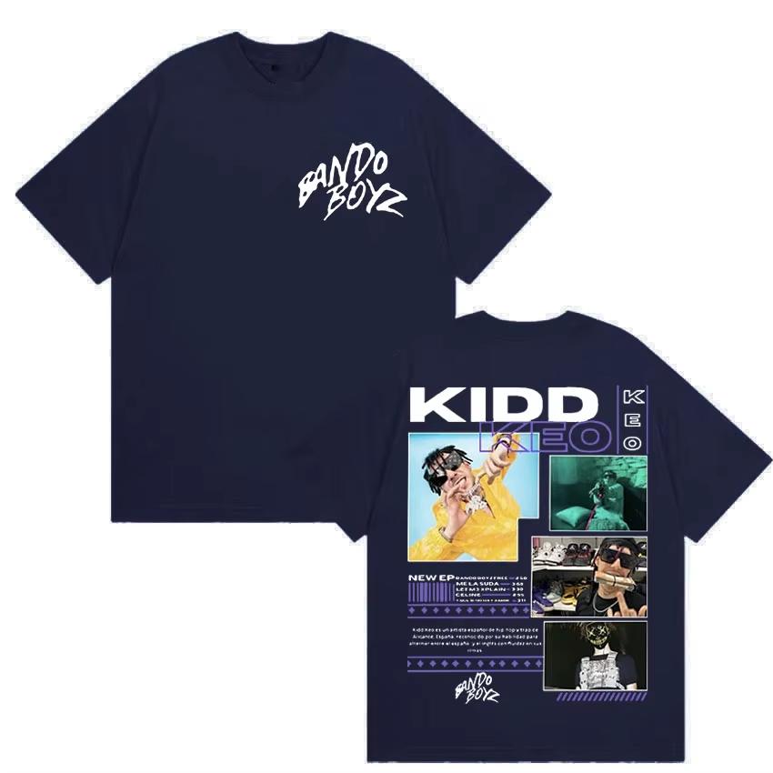 Rapper KIDD KEO Bando Boyz Album 2026 Merch T Shirts Unisexs Women Hip Hop Retro Style Short Sleeve Tshirt Tees Streetwear S
Rapper KIDD KEO Bando Boyz Album 2026 Merch T Shirts Unisexs Women Hip Hop Retro Style Short Sleeve Tshirt Tees Streetwear S