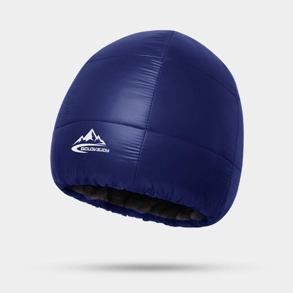 Outdoor Windproof Ear-cap Waterproof Skiing Cap New Down Beanie Hat navy blue-1
Outdoor Windproof Ear-cap Waterproof Skiing Cap New Down Beanie Hat navy blue-1
