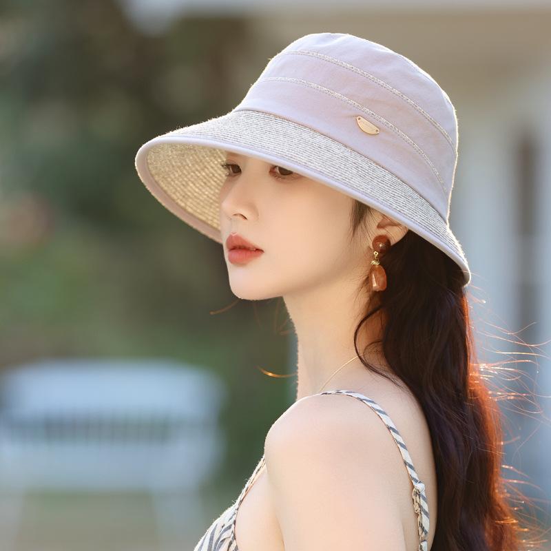 Summer new hat women s premium sense bucket hat summer outdoor sun protection hat raffia sun hat Average size
Summer new hat women s premium sense bucket hat summer outdoor sun protection hat raffia sun hat Average size