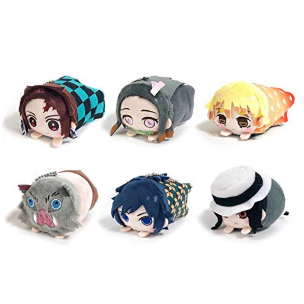 Убийца демонов: Коробка с плюшевым талисманом Kimetsu no Yaiba Mochikororin, 1 коробка, 6 штук, всего 6 видов
Убийца демонов: Коробка с плюшевым талисманом Kimetsu no Yaiba Mochikororin, 1 коробка, 6 штук, всего 6 видов