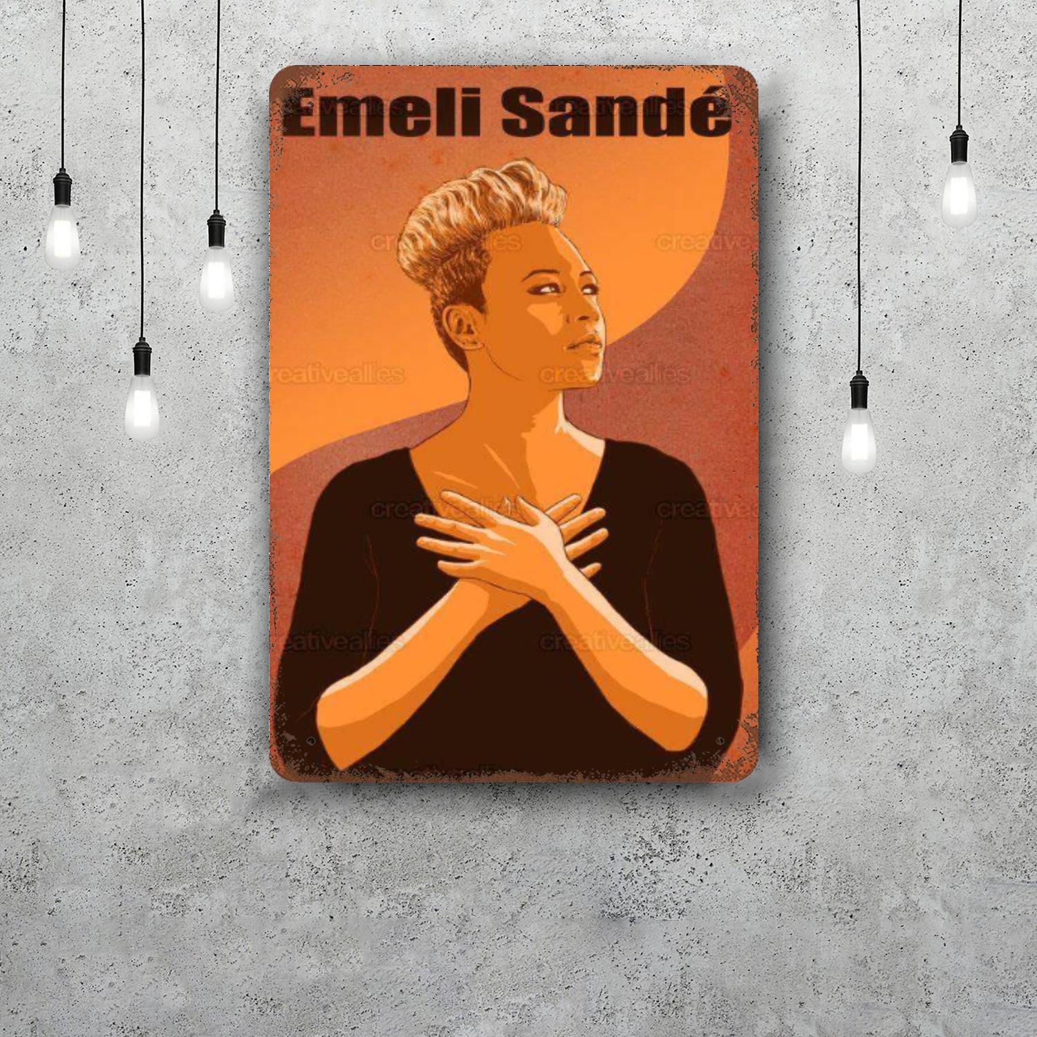 emeli sande Vintage Metal Tin Signs Posters Decor Retro Metal Plaque Wall Art Decor for Garage Bar 20x30cm(7.8x11.8inch)
emeli sande Vintage Metal Tin Signs Posters Decor Retro Metal Plaque Wall Art Decor for Garage Bar 20x30cm(7.8x11.8inch)