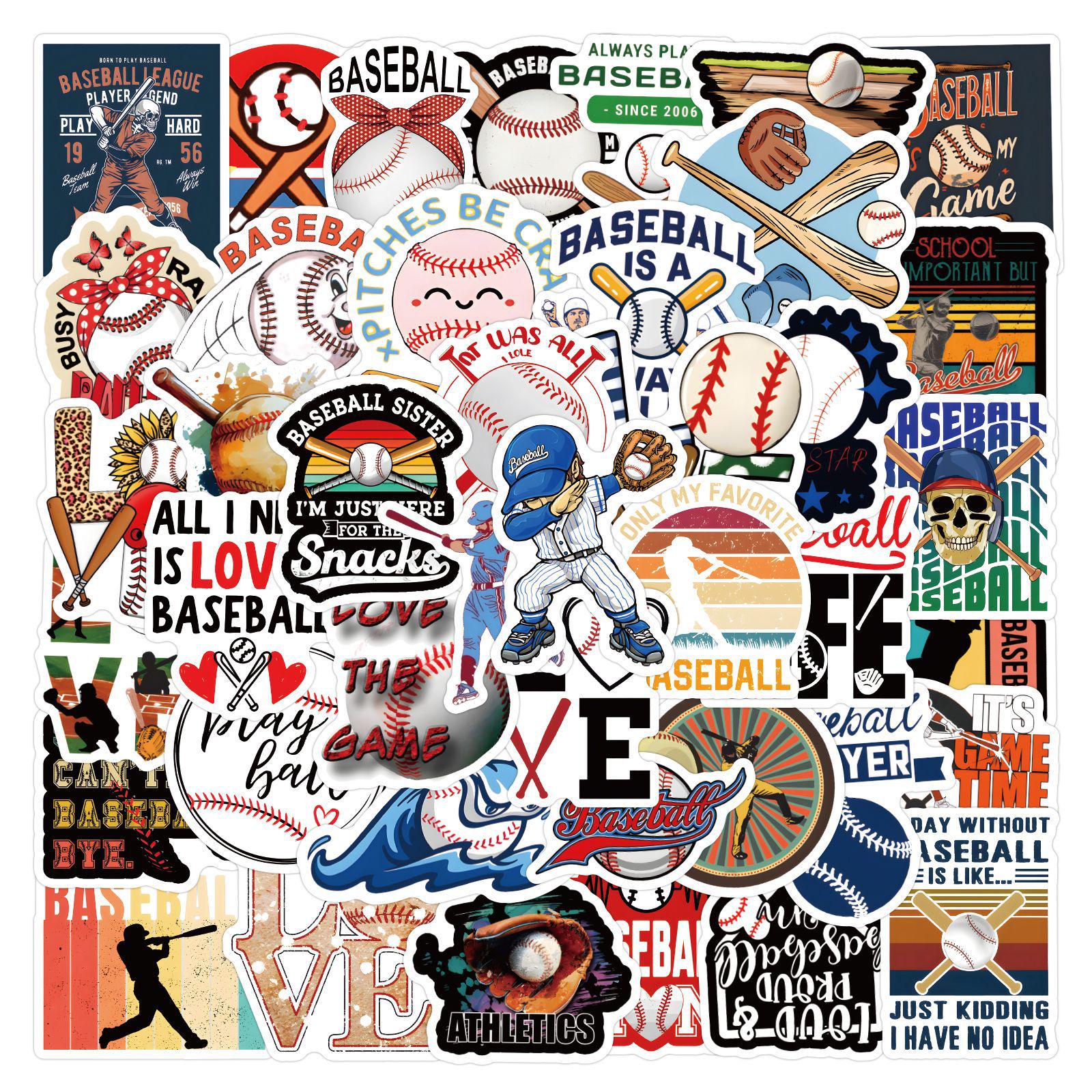 60 Cool Baseball Sports Cartoon Graffiti Stickers for DIY Decoration – Perfect for Water Bottles & Skateboards.
60 Cool Baseball Sports Cartoon Graffiti Stickers for DIY Decoration – Perfect for Water Bottles & Skateboards.
