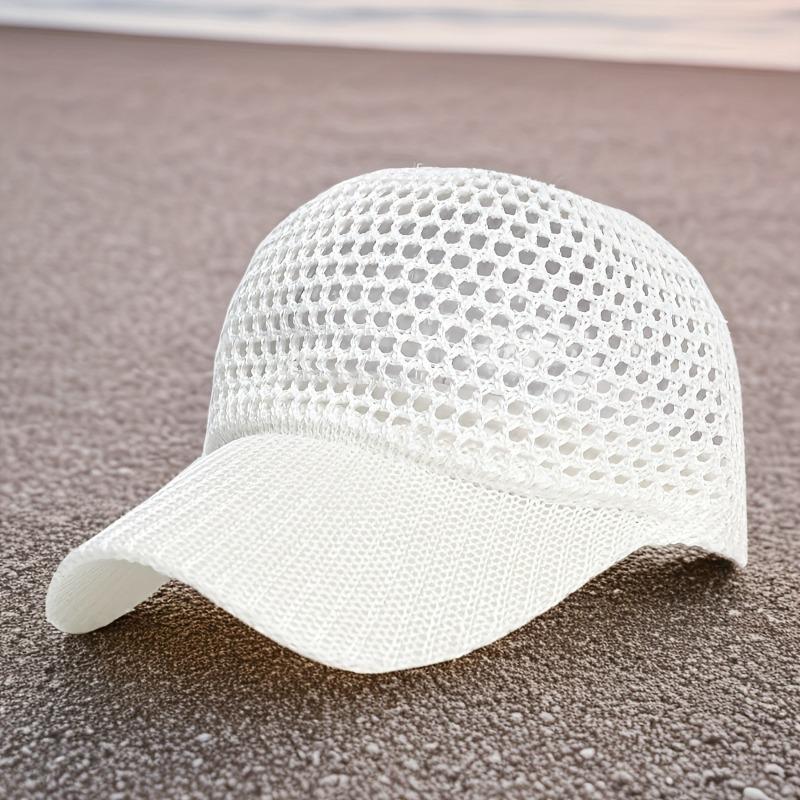 1Pc Outdoor Sun Protection Visor Cap, Unisex Summer Hat, Breathable Mesh, Fishing And Hiking Baseball Cap білий
1Pc Outdoor Sun Protection Visor Cap, Unisex Summer Hat, Breathable Mesh, Fishing And Hiking Baseball Cap білий