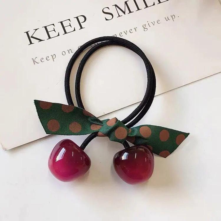Korean Cherry Leather Ring Head Cute Hair Rope Rubber Band Headdress baby Girls headwear kids Hair Accessories
Korean Cherry Leather Ring Head Cute Hair Rope Rubber Band Headdress baby Girls headwear kids Hair Accessories