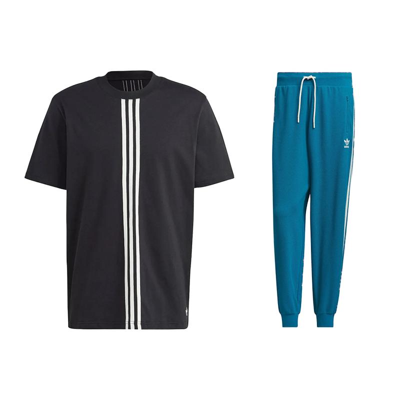 Adidas Fashionable Breathable Comfortable Short Sleeve Solid Color Cuffed Long Pants Casual Sports Suit Men suit HZ0706+IX4211 XXL
Adidas Fashionable Breathable Comfortable Short Sleeve Solid Color Cuffed Long Pants Casual Sports Suit Men suit HZ0706+IX4211 XXL