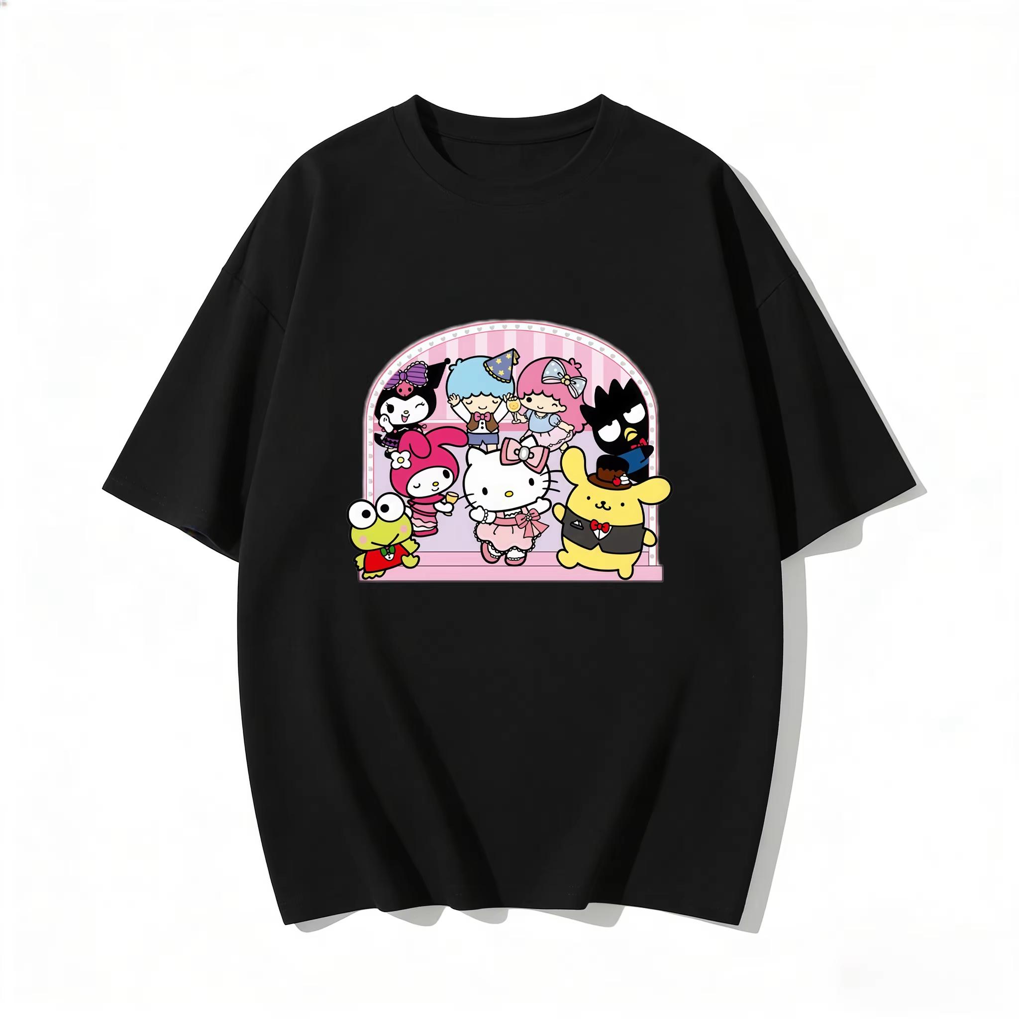 2026 HelloKitty Tee soft cotton short sleeve crew neck cute print lightweight summer top for Women daily casual wear S
2026 HelloKitty Tee soft cotton short sleeve crew neck cute print lightweight summer top for Women daily casual wear S