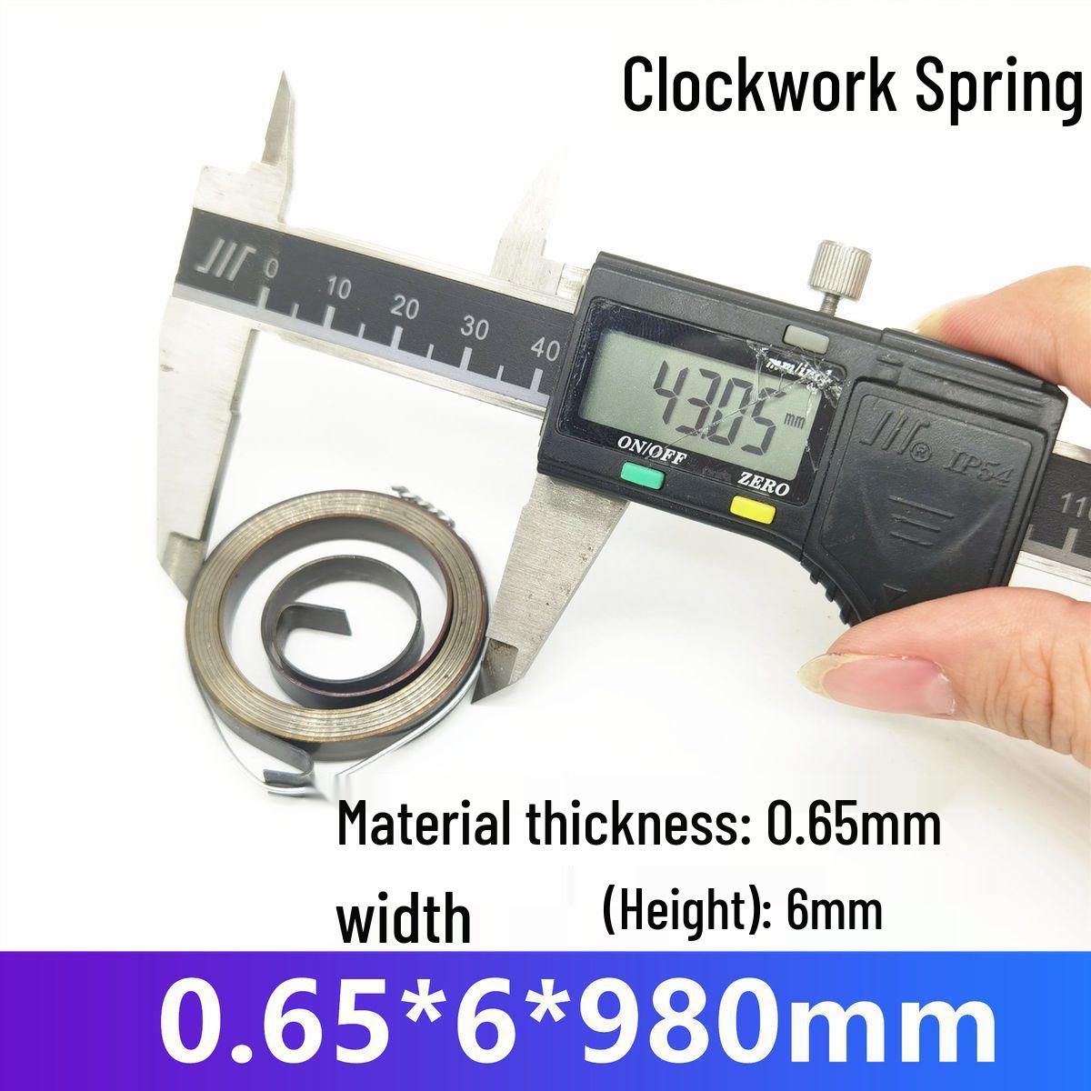 Spring-Wound Bench Drill & Milling Machine Return Spring - Small Volute Spring for Vertical Drills
Spring-Wound Bench Drill & Milling Machine Return Spring - Small Volute Spring for Vertical Drills