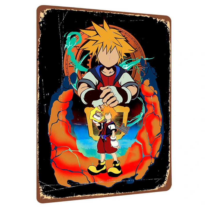 Kingdom Hearts Theme Custom Iron Painting Anime Character Wall Decor for Living Room Bedroom 20x30cm(7.8x11.8inch)
Kingdom Hearts Theme Custom Iron Painting Anime Character Wall Decor for Living Room Bedroom 20x30cm(7.8x11.8inch)