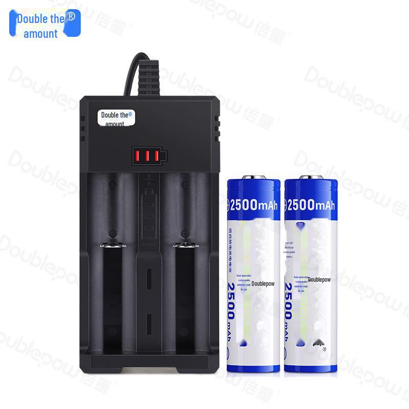 Енергозберігаючий зарядний пристрій 18650 з двома літій-іонними акумуляторами 3,7 В K65+18650/2500JT*2
Енергозберігаючий зарядний пристрій 18650 з двома літій-іонними акумуляторами 3,7 В K65+18650/2500JT*2