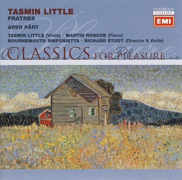 CD TASMIN LITTLE ARVO PRT MARTIN RO Fratres 724357311724 Classics For Pl 1998 Europe Classical Used
CD TASMIN LITTLE ARVO PRT MARTIN RO Fratres 724357311724 Classics For Pl 1998 Europe Classical Used