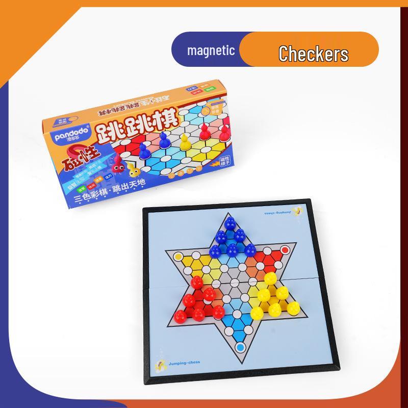 Магнитные шашки и набор для летающих шахмат: Портативная развивающая игрушка для детей
Магнитные шашки и набор для летающих шахмат: Портативная развивающая игрушка для детей