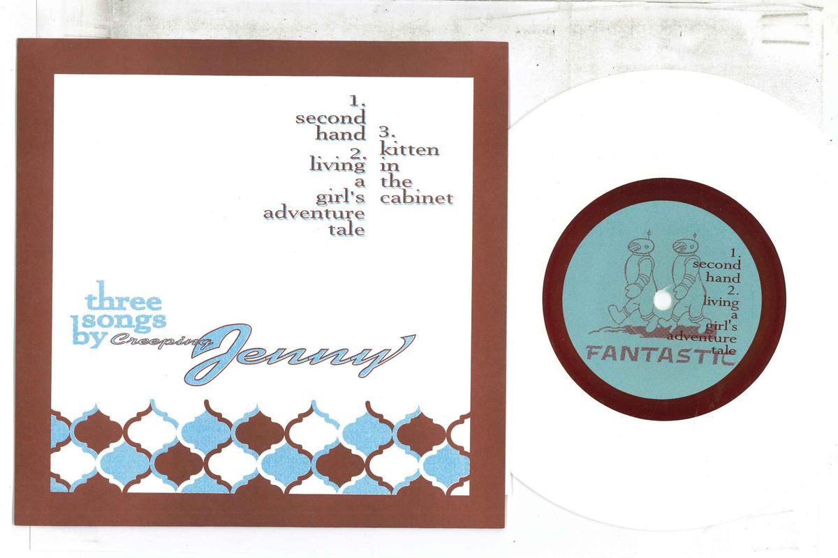 7inch Record CREEPING JENNY - Three Songs By Creeping Jenny FAN006 FANTASTIC 1998 US Rock Used
7inch Record CREEPING JENNY - Three Songs By Creeping Jenny FAN006 FANTASTIC 1998 US Rock Used