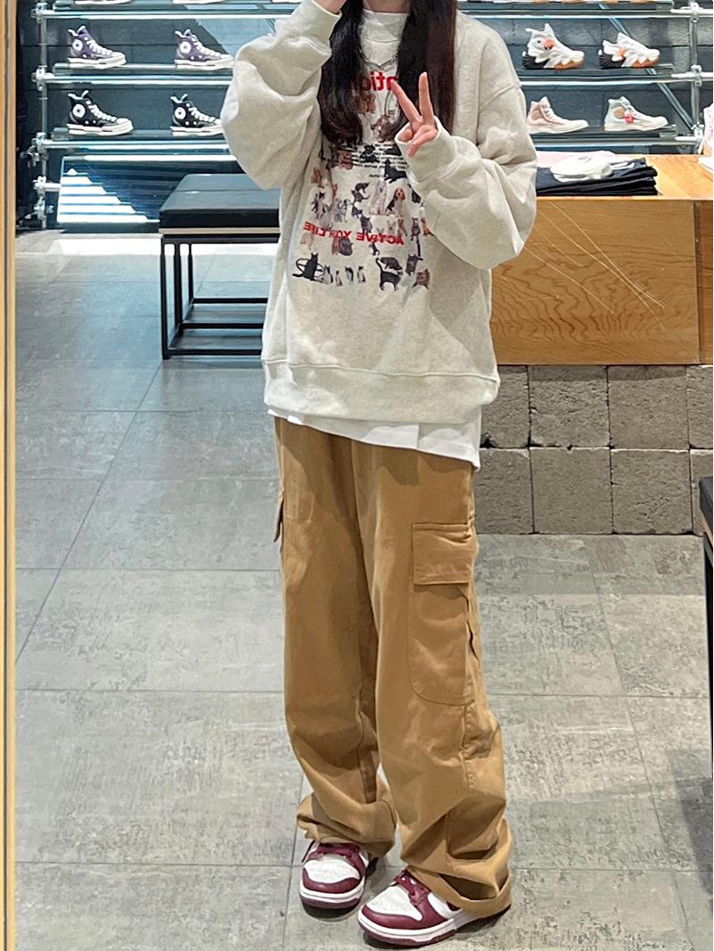 Повседневные брюки прямого кроя из натурального хлопка унисекс на осень/зиму M хаки
Повседневные брюки прямого кроя из натурального хлопка унисекс на осень/зиму M хаки