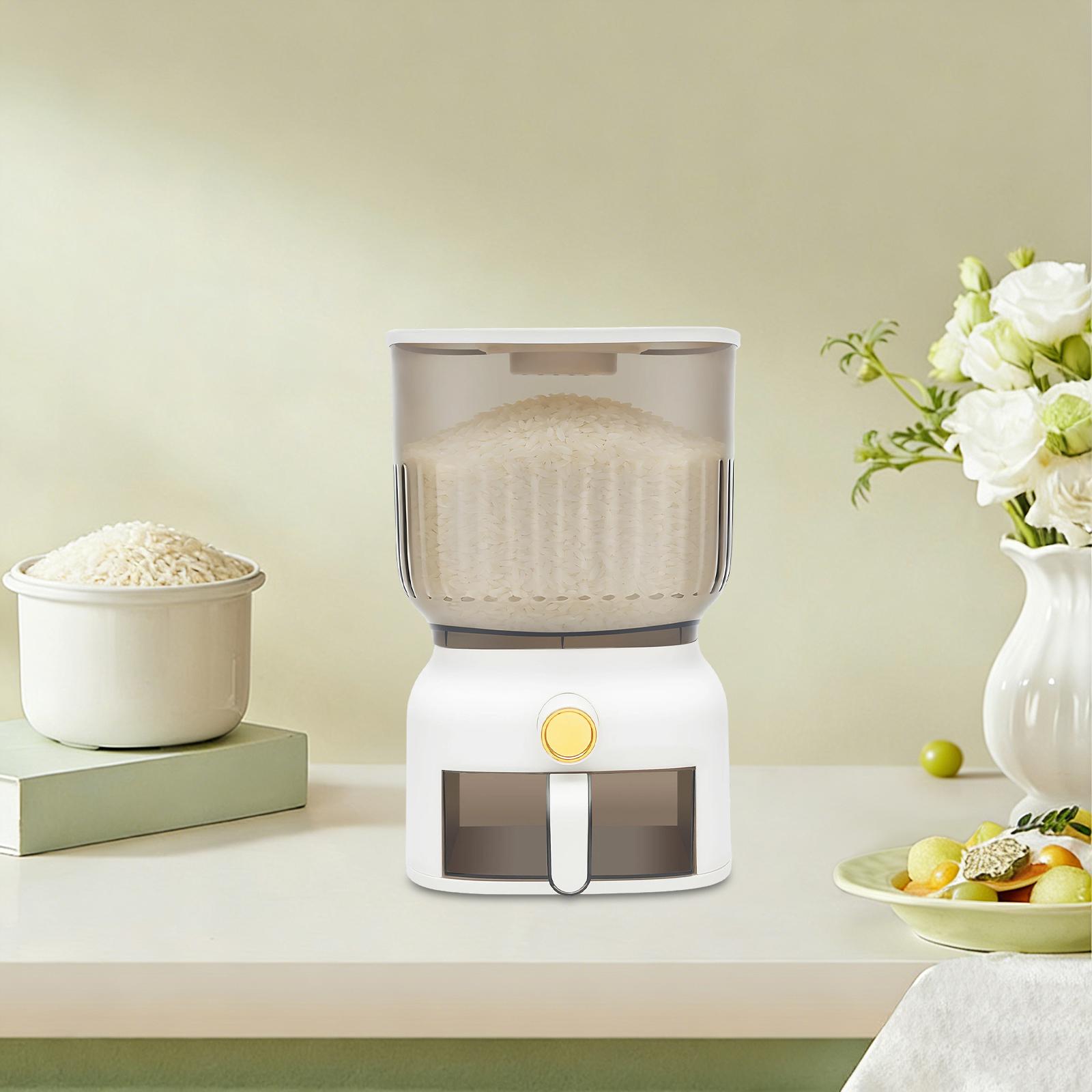 22Lbs Square Rice Dispenser,Large Airtight Grain Storage Container W/ Measuring Cup & Clear Window,Kitchen Organizer for Pantry білий
22Lbs Square Rice Dispenser,Large Airtight Grain Storage Container W/ Measuring Cup & Clear Window,Kitchen Organizer for Pantry білий