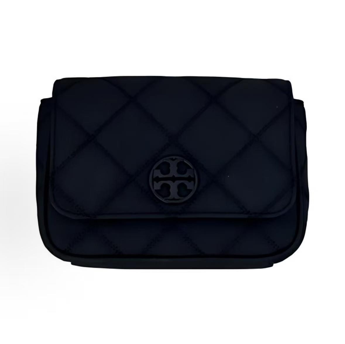 Tory Burch Willa Double T Logo Plaid Flap Matte Leather Waist Bag Women Waist Bag Matte-Black 136488-001 Basic Set (Bag+Dust Bag)
Tory Burch Willa Double T Logo Plaid Flap Matte Leather Waist Bag Women Waist Bag Matte-Black 136488-001 Basic Set (Bag+Dust Bag)