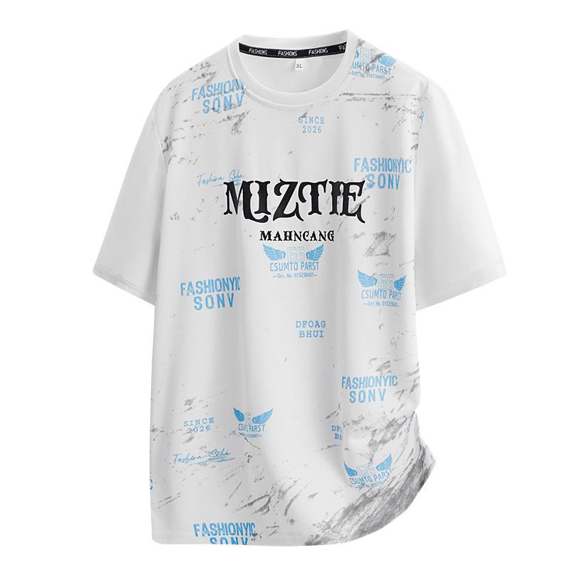 Men s Hip Hop Graffiti Print T-Shirt, Crew Neck Short Sleeve Streetwear Tee with Vintage Letter & Wing Graphic, Casual Summer Top M белый
Men s Hip Hop Graffiti Print T-Shirt, Crew Neck Short Sleeve Streetwear Tee with Vintage Letter & Wing Graphic, Casual Summer Top M белый