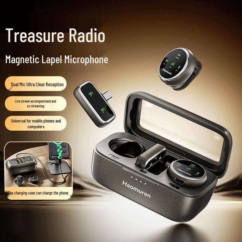 Good Shepherd Dual Wireless Lavalier Microphone with Charging Case – Noise Reduction & Clear Audio for Live Streaming
Good Shepherd Dual Wireless Lavalier Microphone with Charging Case – Noise Reduction & Clear Audio for Live Streaming